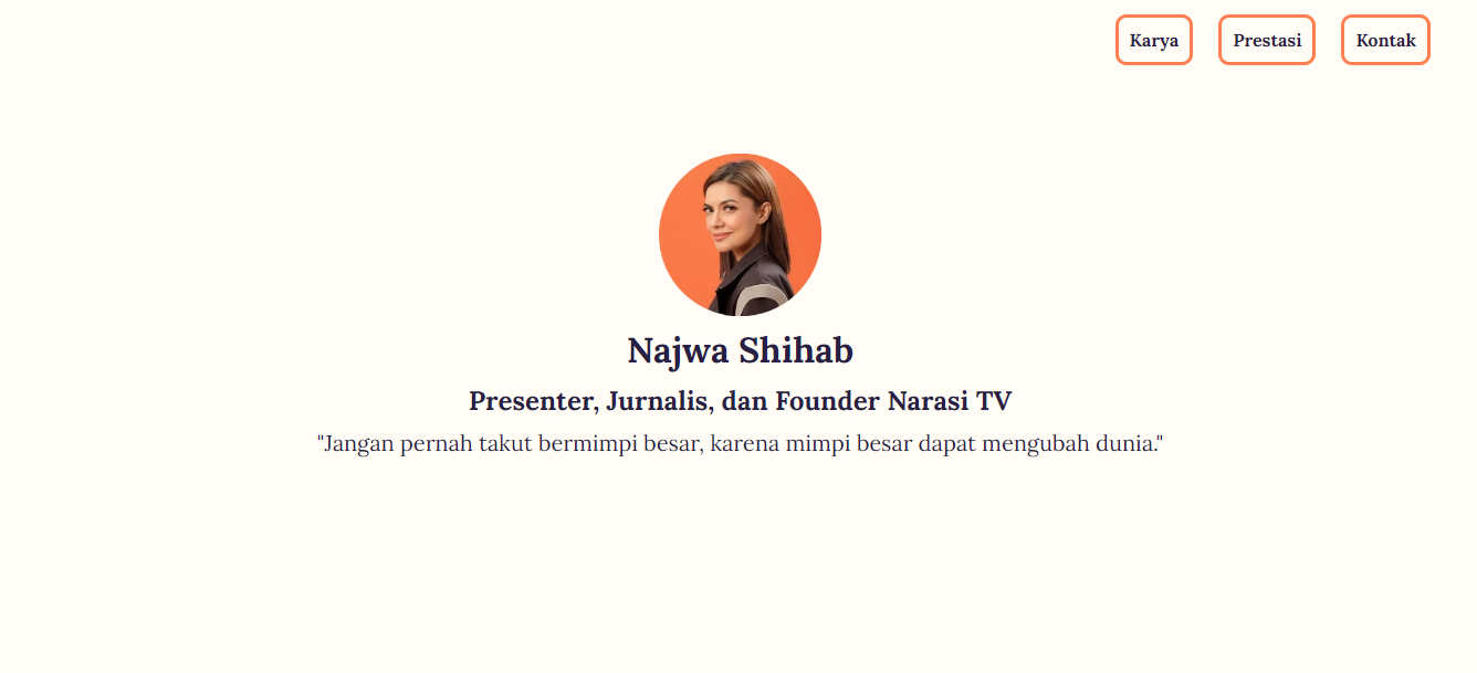 Biografi Najwa