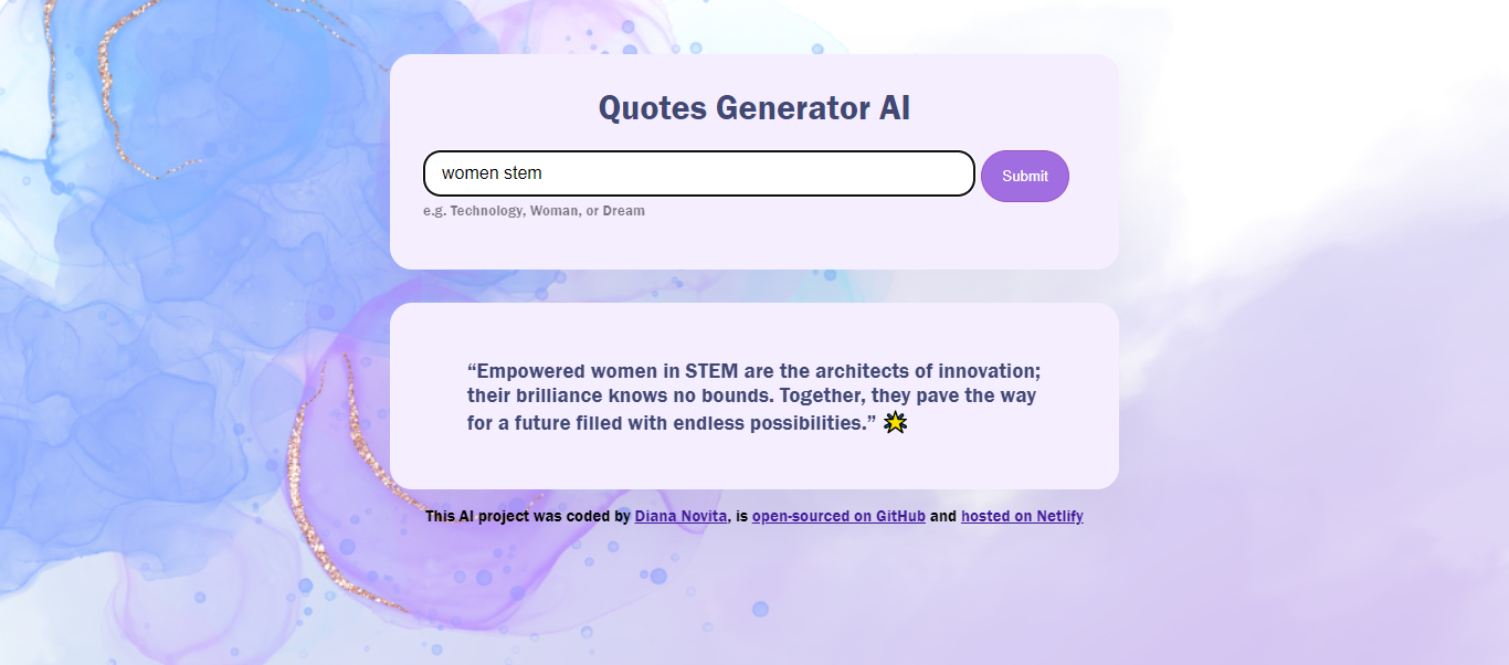 quotes generator